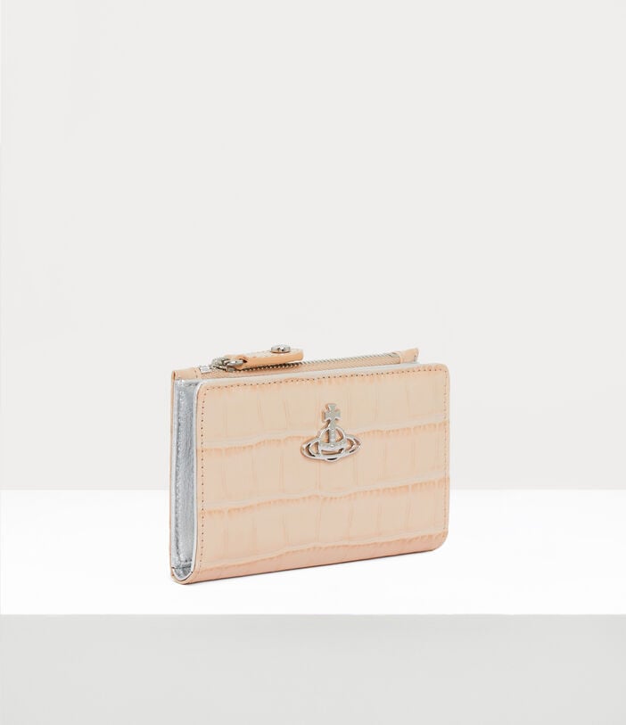 Vivienne Westwood CROCODILE SLIM FLAP CARD HOLDER